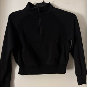 GAP Black Kids 1/4 Zip Sweatshirt